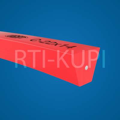 Ремень полиуретановый клиновый, профиль С с кордом (закольцованный)