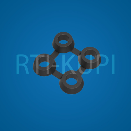 Коннектор для ячейстых ковров 16 мм